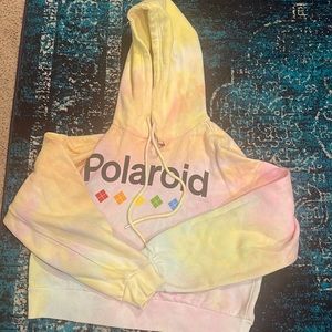 Juniors Tie-dye Polaroid hoodie